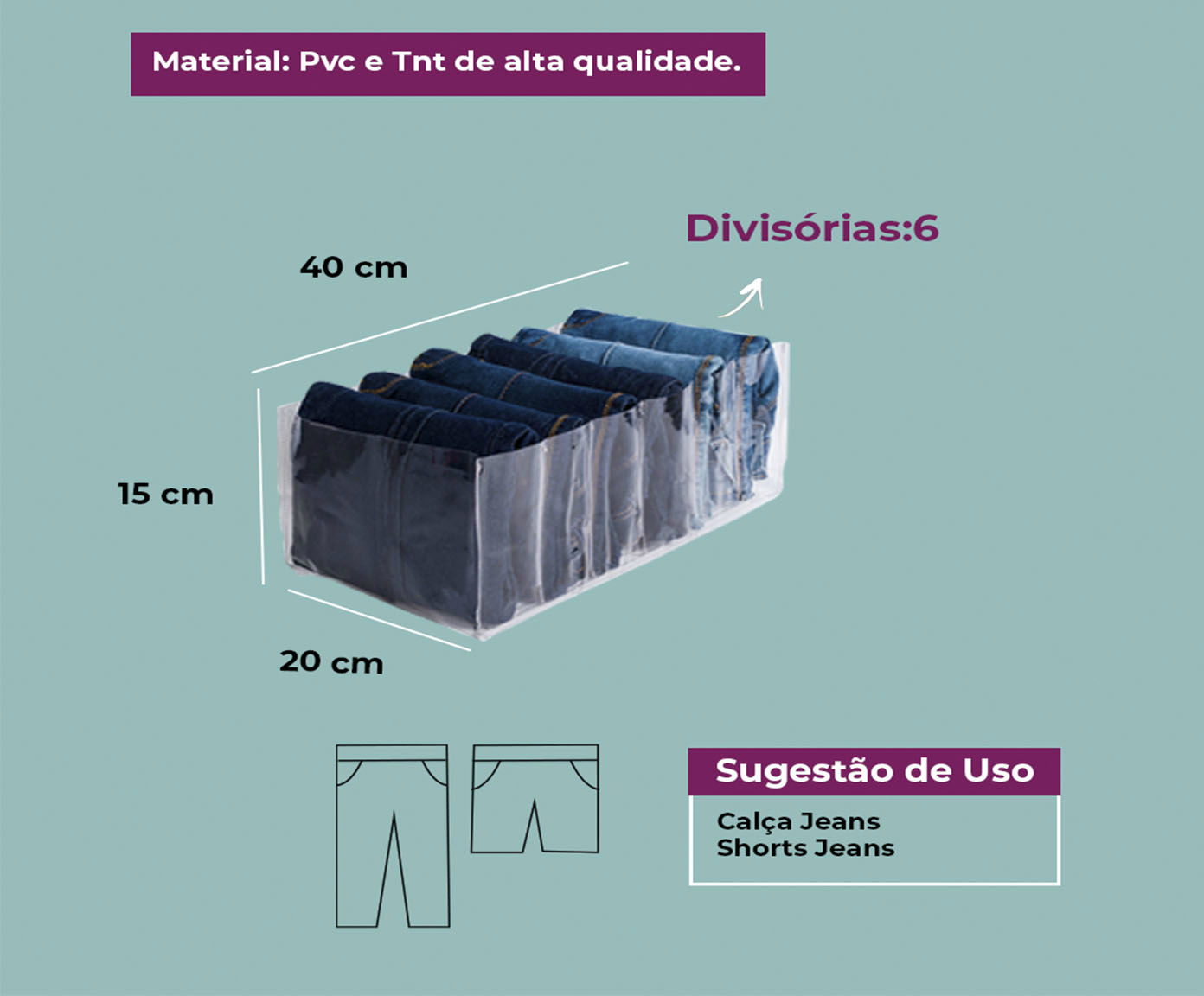 Jogo de Organizadores Completo Premium image number 6