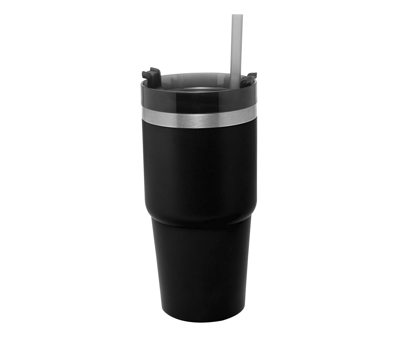 Copo T&eacute;rmico com Parede Dupla Slimterm Preto image number 1