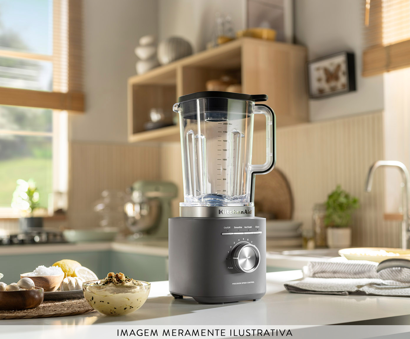 Liquidificador Pure Power Kitchenaid Charcoal Grey image number 8