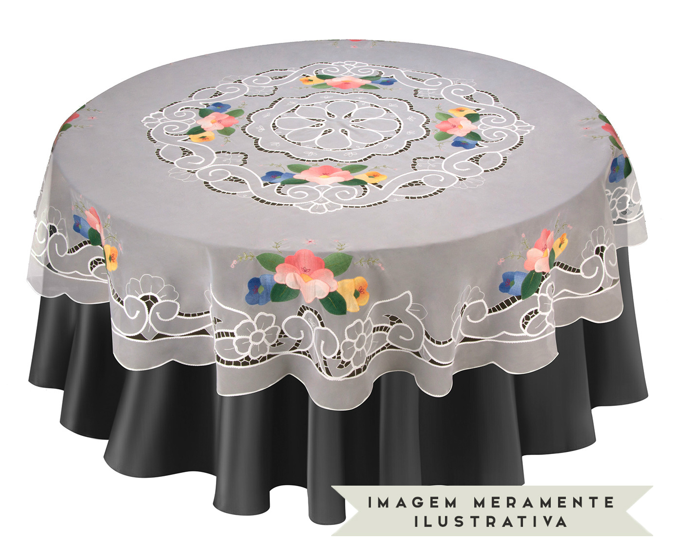 Toalha de Mesa Alexis - Branca image number 1