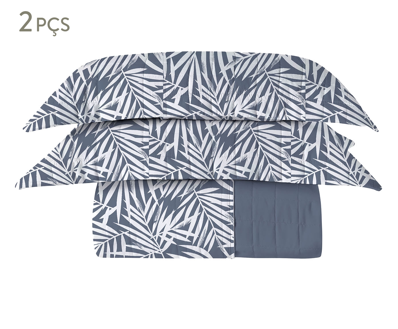 Jogo de Cobre-Leito Prime Nature Indigo 200 Fios - image 1