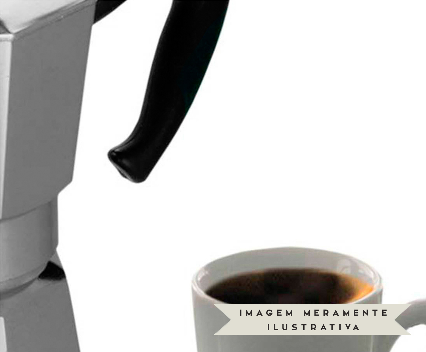 Cafeteira Italiana Nuova Moka Met&aacute;lico image number 4
