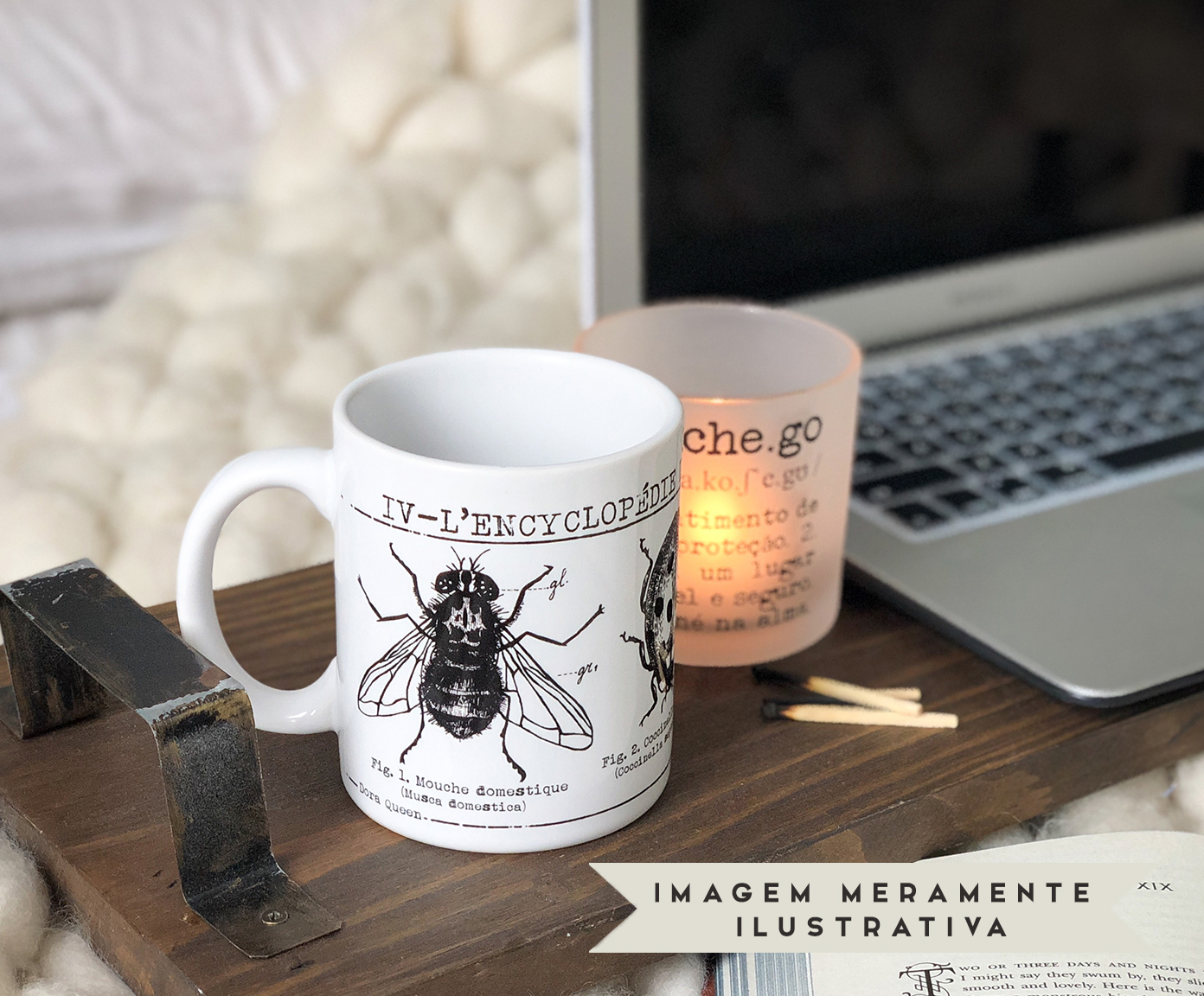 Caneca Les Insectes image number 5
