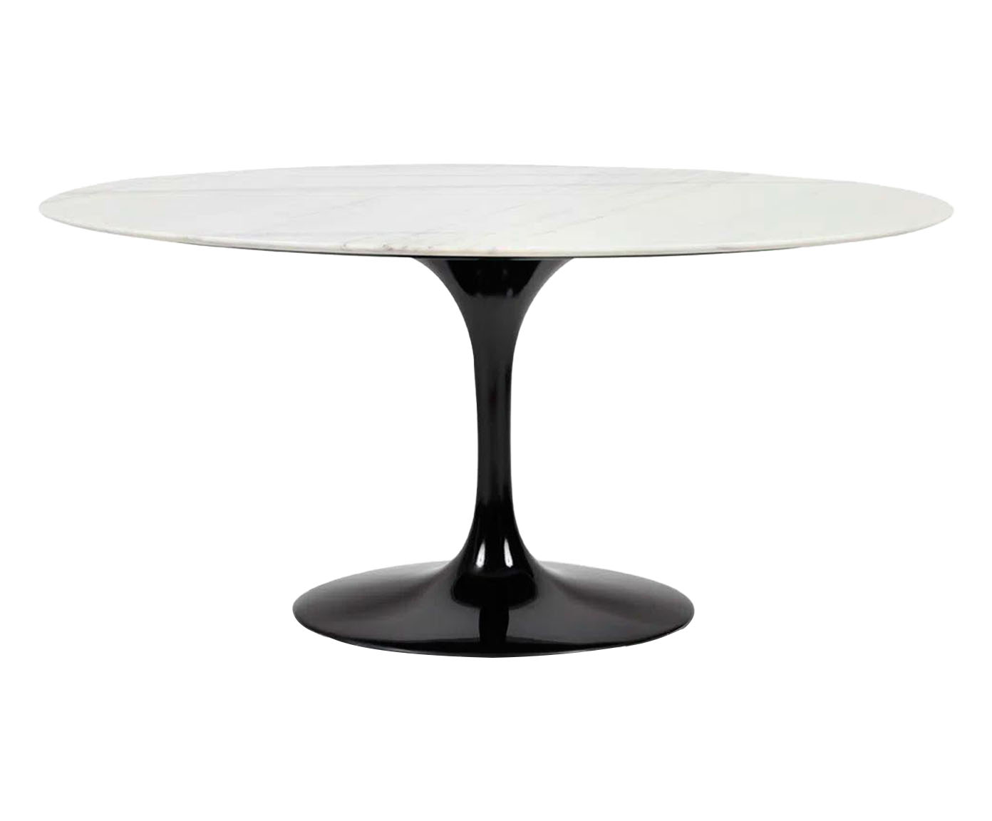 Mesa Saarinen Oval Espirito Santo Base Preta image number 3