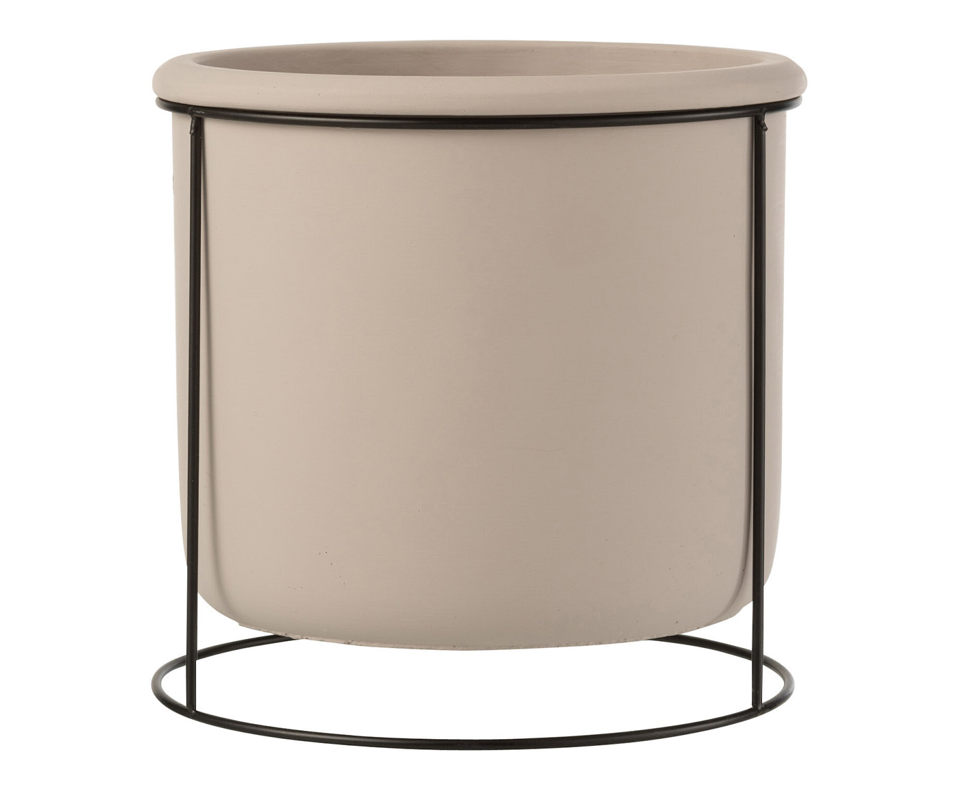 Cachepot Taupe Suspenso - image 0