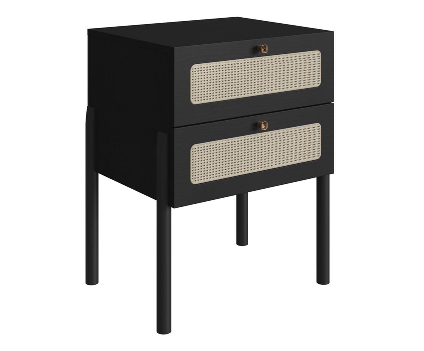 Mesa de Cabeceira Tela II Oslo Nero - image 0