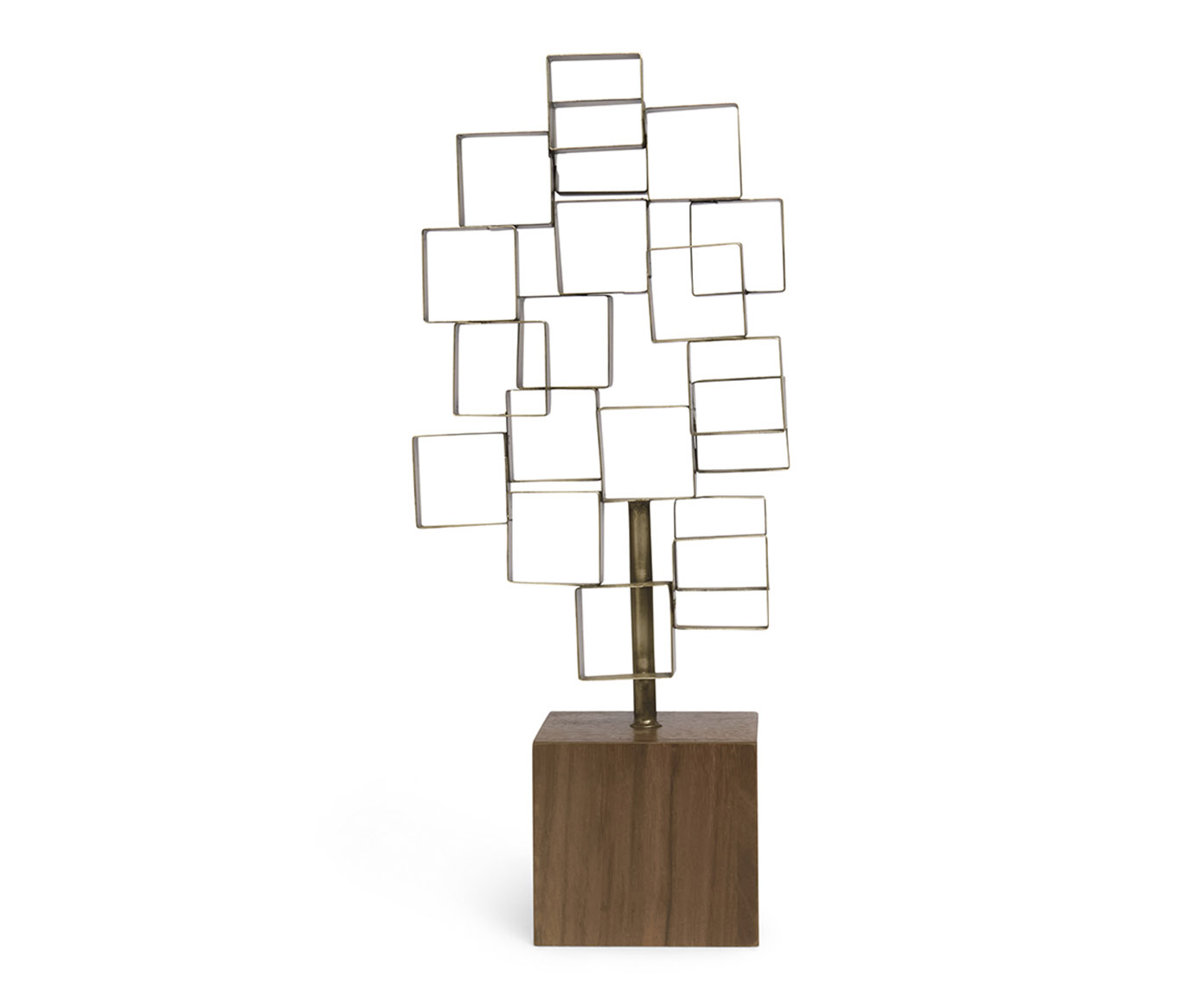 Escultura em Metal e Mdf image number 1
