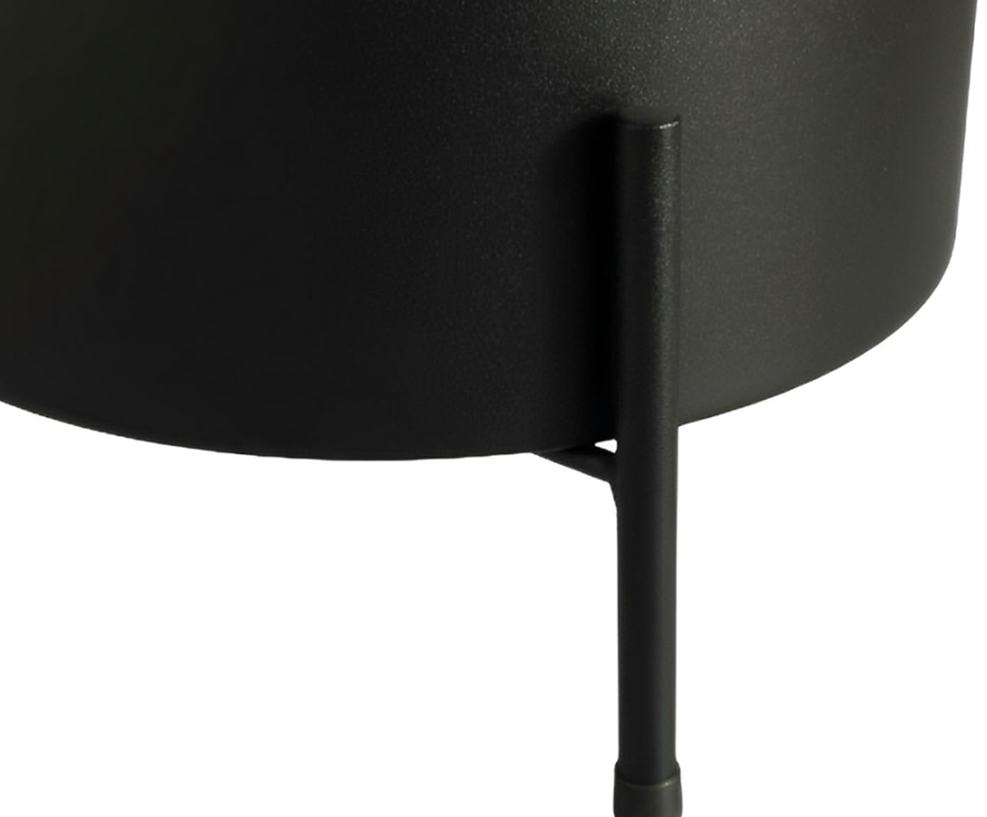 Suporte de Plantas com Vaso Slim Humait&aacute; Preto - image 1
