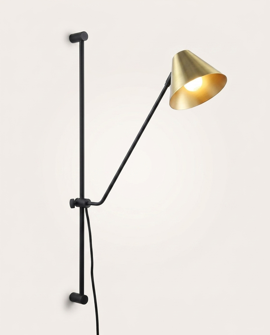 Arandela Esteca Dourado Bivolt - image 0