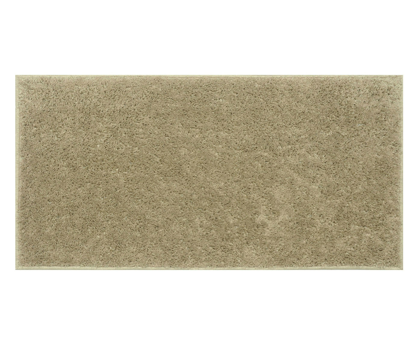 Passadeira Shaggy Beira de Cama Smooth Trigo - image 0