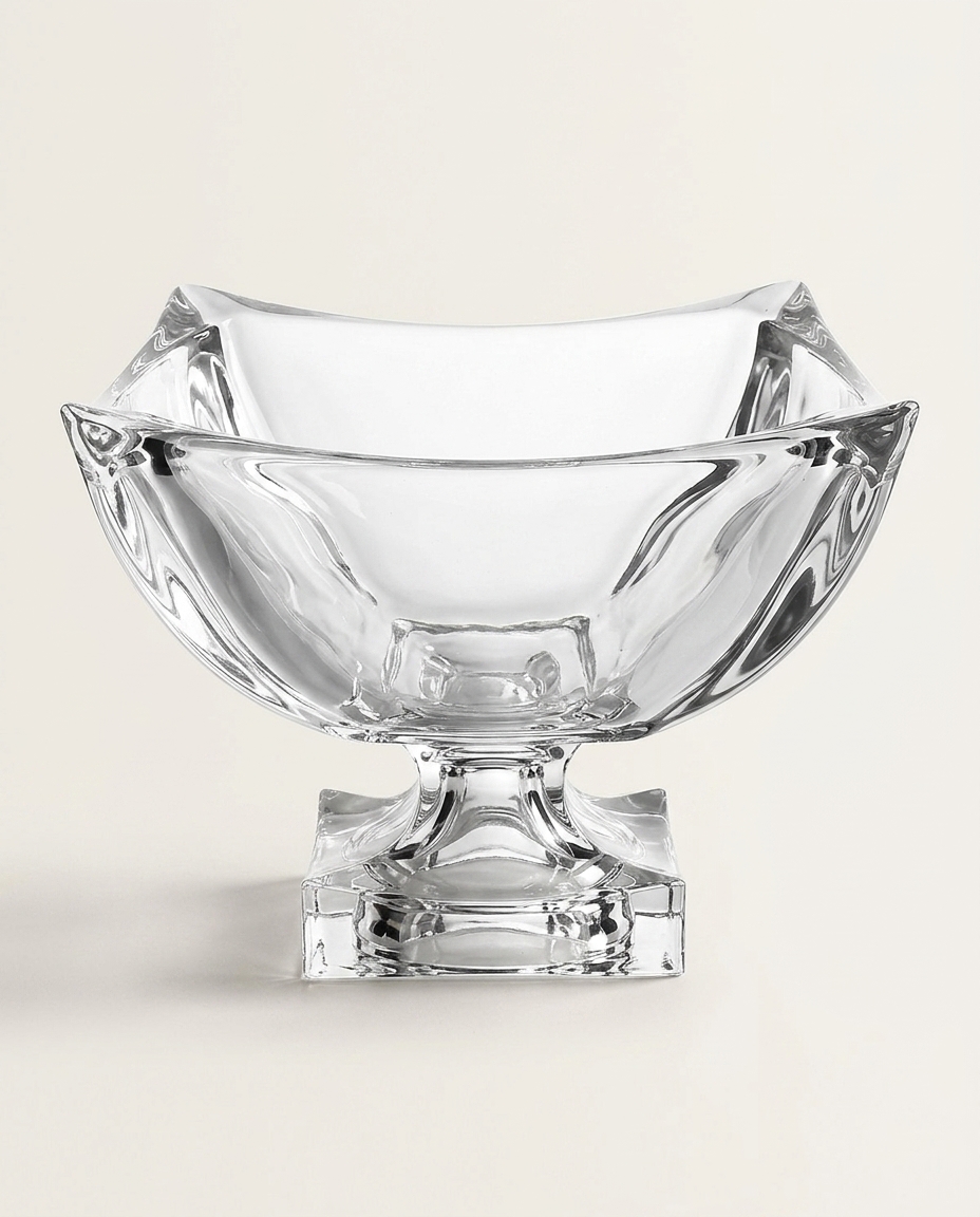 Centro de Mesa Noble em Cristal Com P&eacute; - image 1