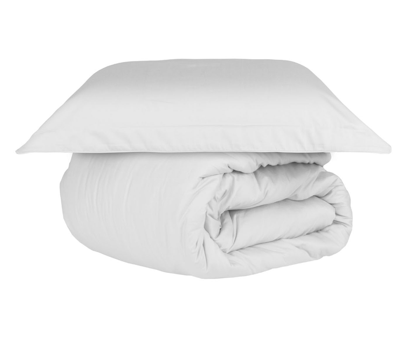 Jogo de Duvet Acetinado Guni Branco 300 Fios - image 0