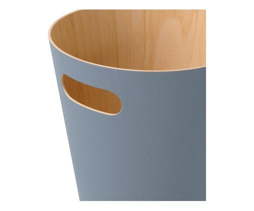 Lixeira Woodrow Azul image number 3