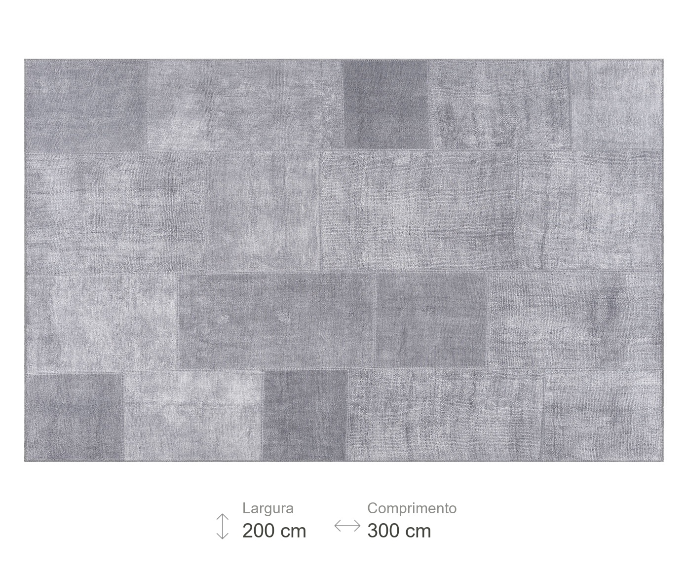 Tapete Burma Debrum Prateado - 200X300cm image number 4