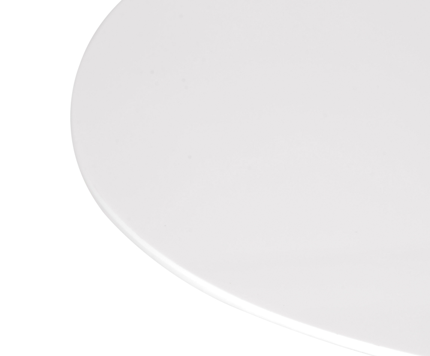 Mesa Saarinen Lateral Quartzo com Base Branca image number 2
