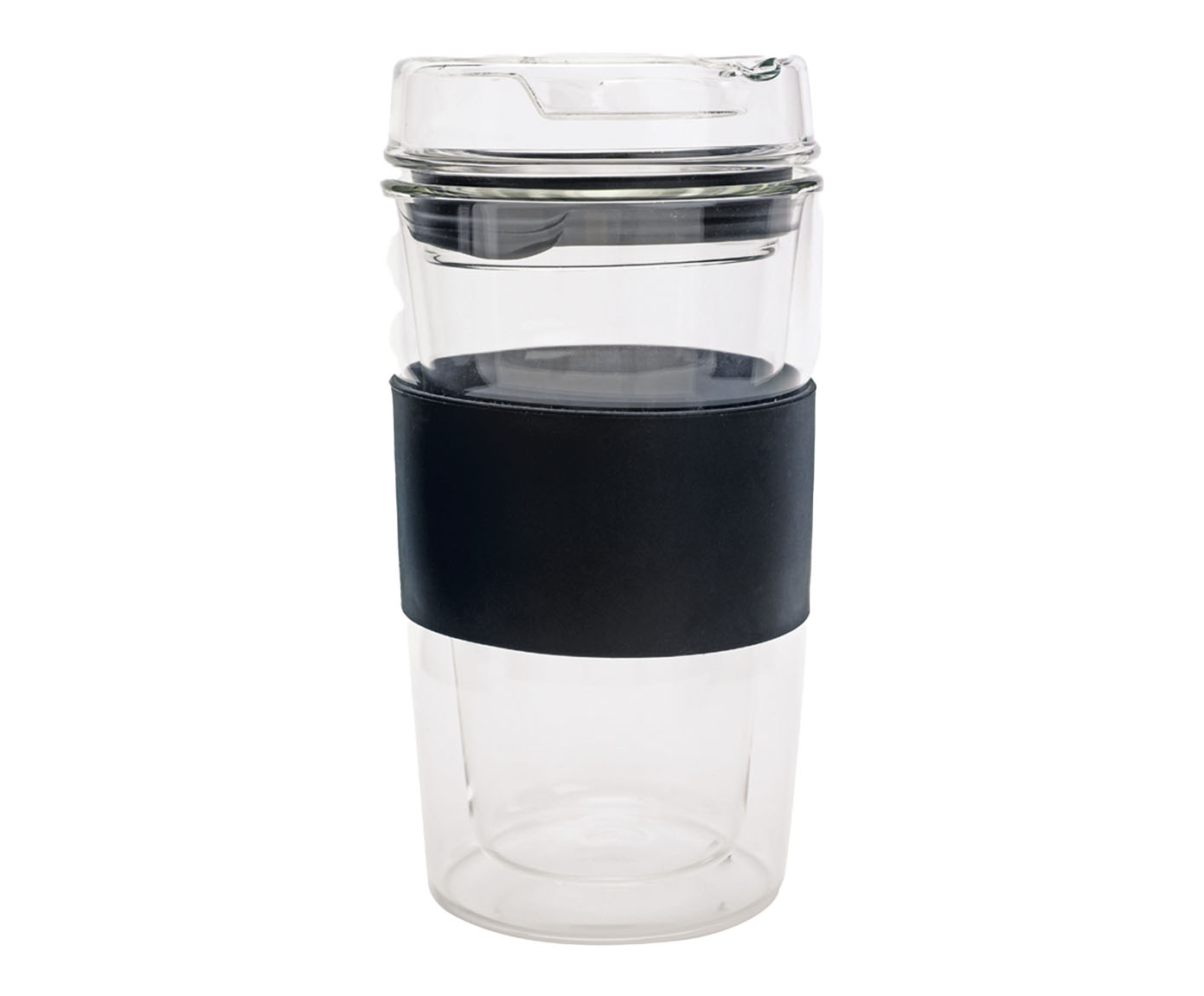Copo com Tampa Double Wall - 350ml - image 0