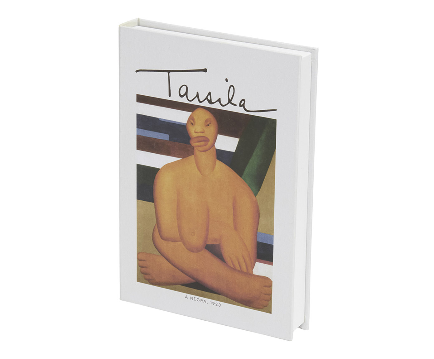 Livro-Caixa em Mdf e Canvas A Negra - image 0