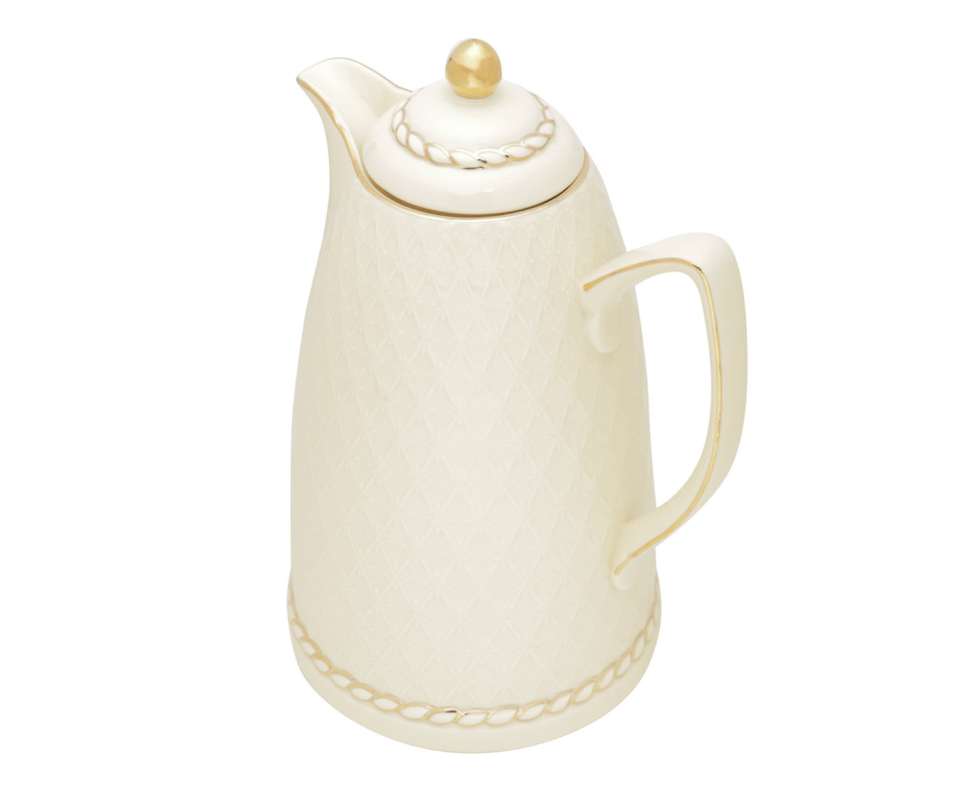 Garrafa T&eacute;rmica em Porcelana Lina Creme - image 1