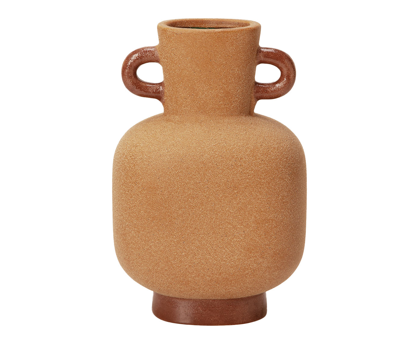 Vaso em Cer&acirc;mica Frederick Marrom image number 0