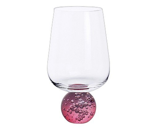 Ta&ccedil;a para Vinho Sphere Rosa image number 0