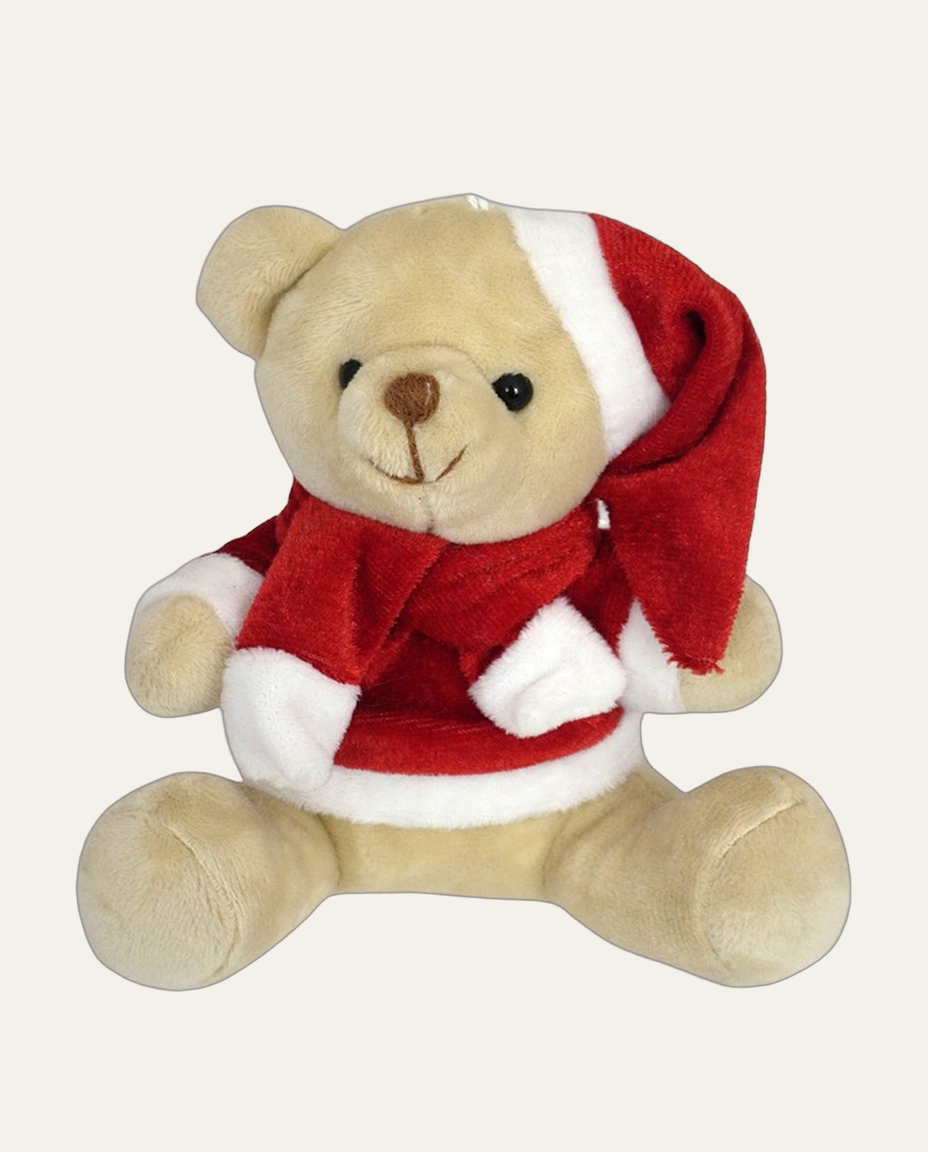 Ursinho Natalino Papai Noel Creme - image 0