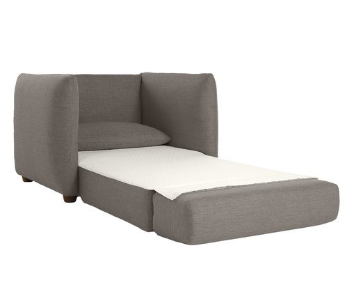Poltrona Cama em Linh&atilde;o Luma image number 2