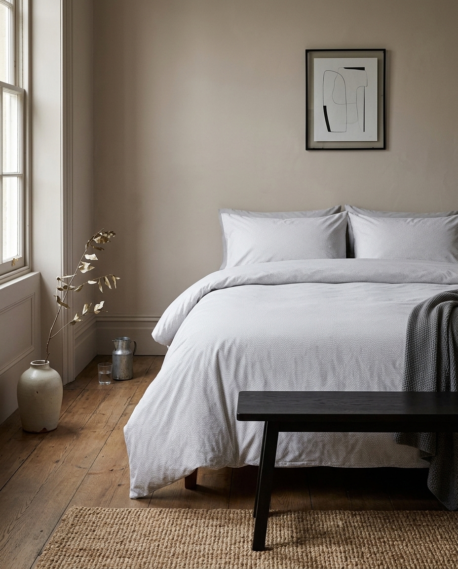 Duvet Grani Cinza 200 Fios image number 4