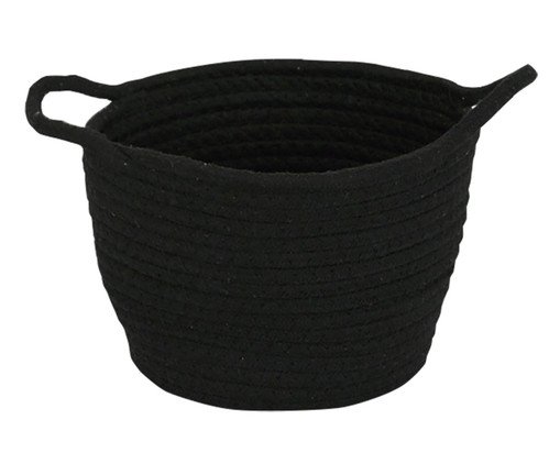 Cesto Round Gist Cotton Black image number 0