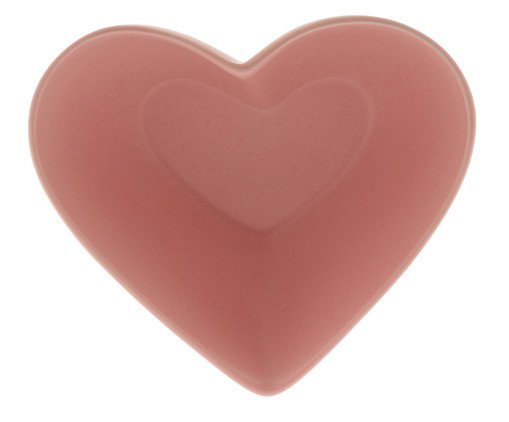 Pote Decorativo em Cora&ccedil;&atilde;o Heart Rosa image number 1