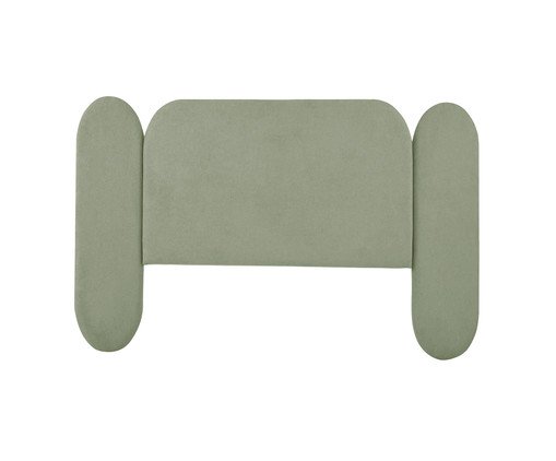 Cabeceira em Boucle Aveludado Arco Embrace Verde image number 6