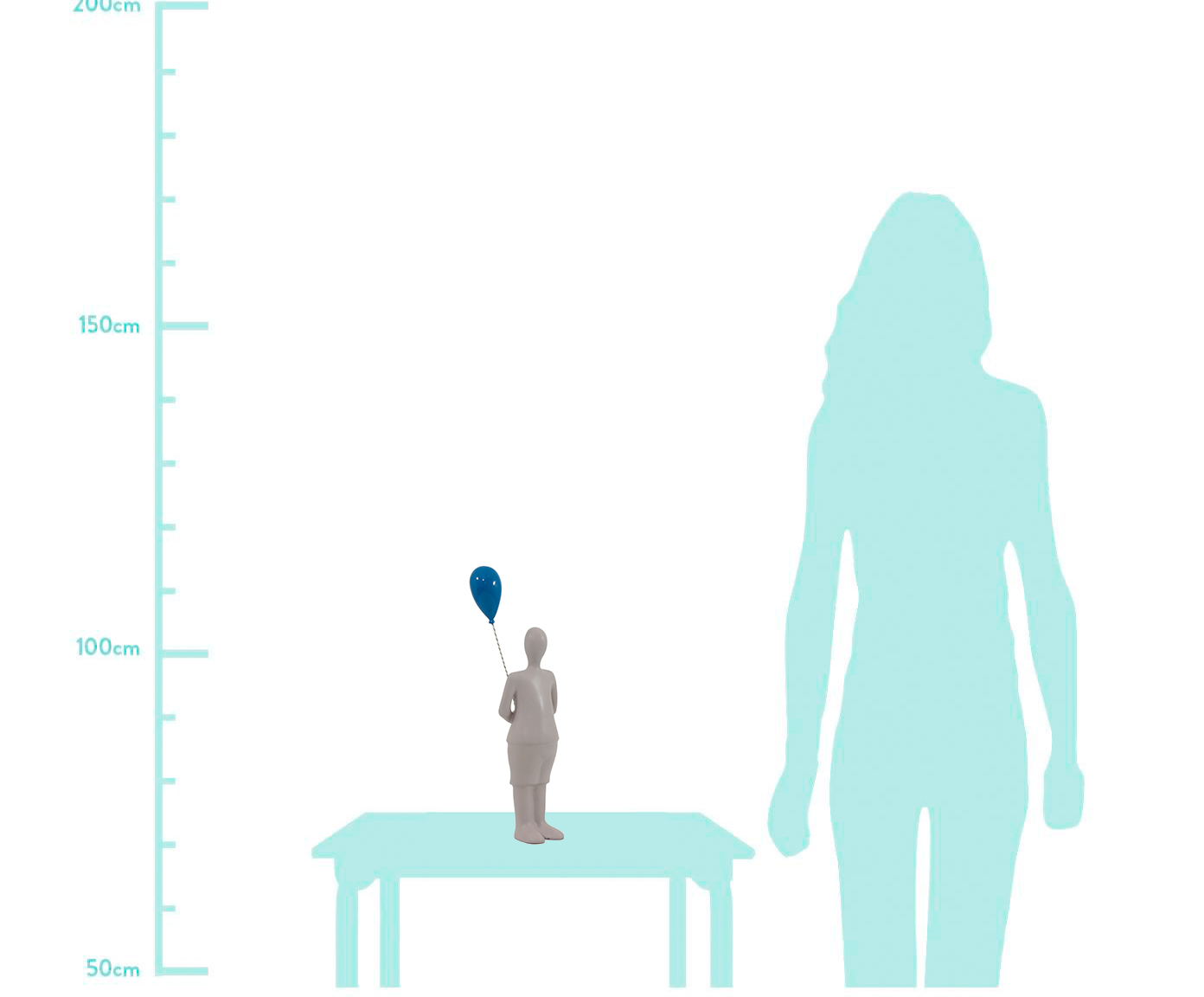 Adorno Menino com Bal&atilde;o - image 1