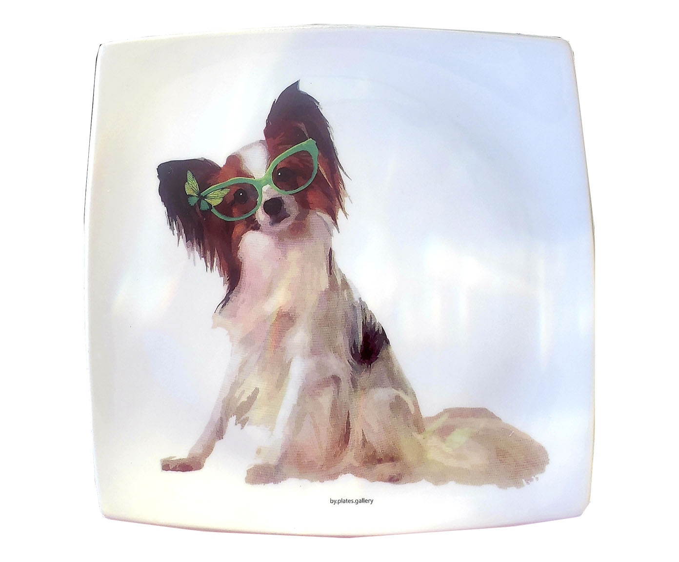 Prato de Porcelana Bandeja Papillon Juju And Butterfly - image 0
