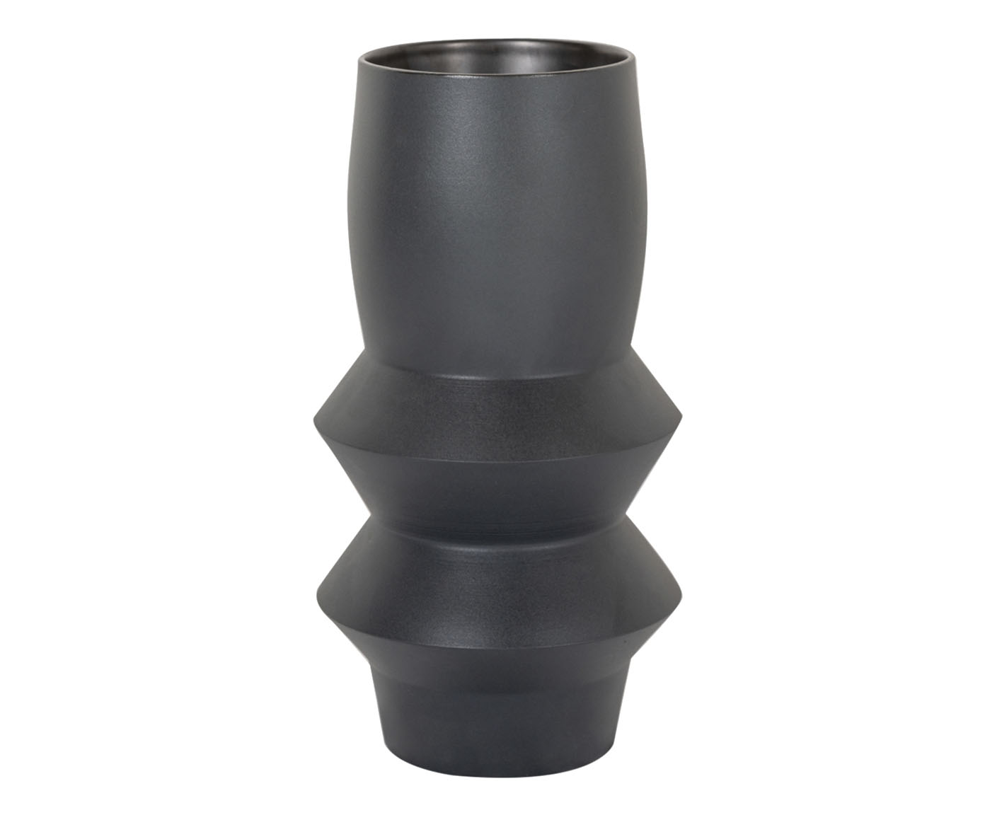 Vaso em Cer&acirc;mica Castello - Preto - image 0