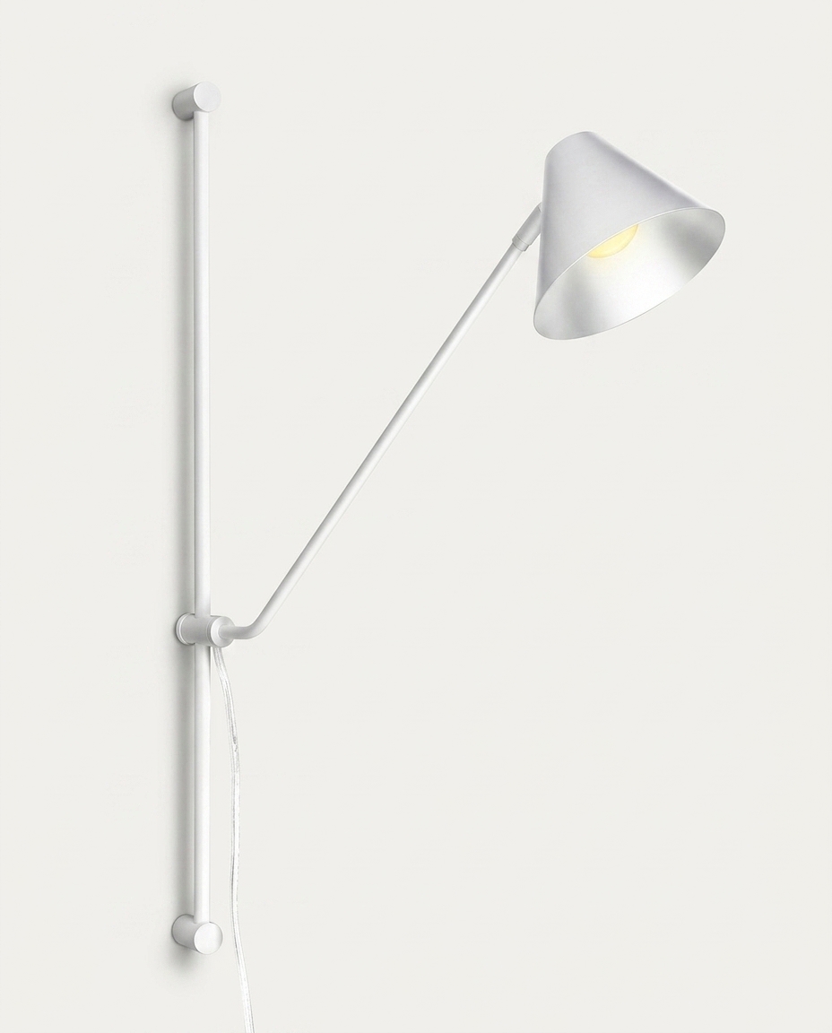 Arandela Esteca Branco Bivolt - image 1