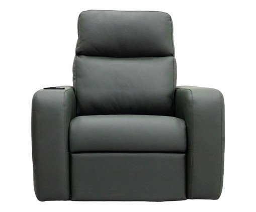 Poltrona Essenza com Lift Couro Cinza - image 0