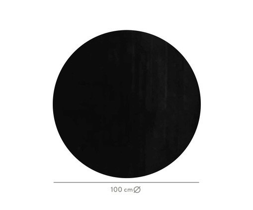 Tapete Rabbit Fur Preto image number 1