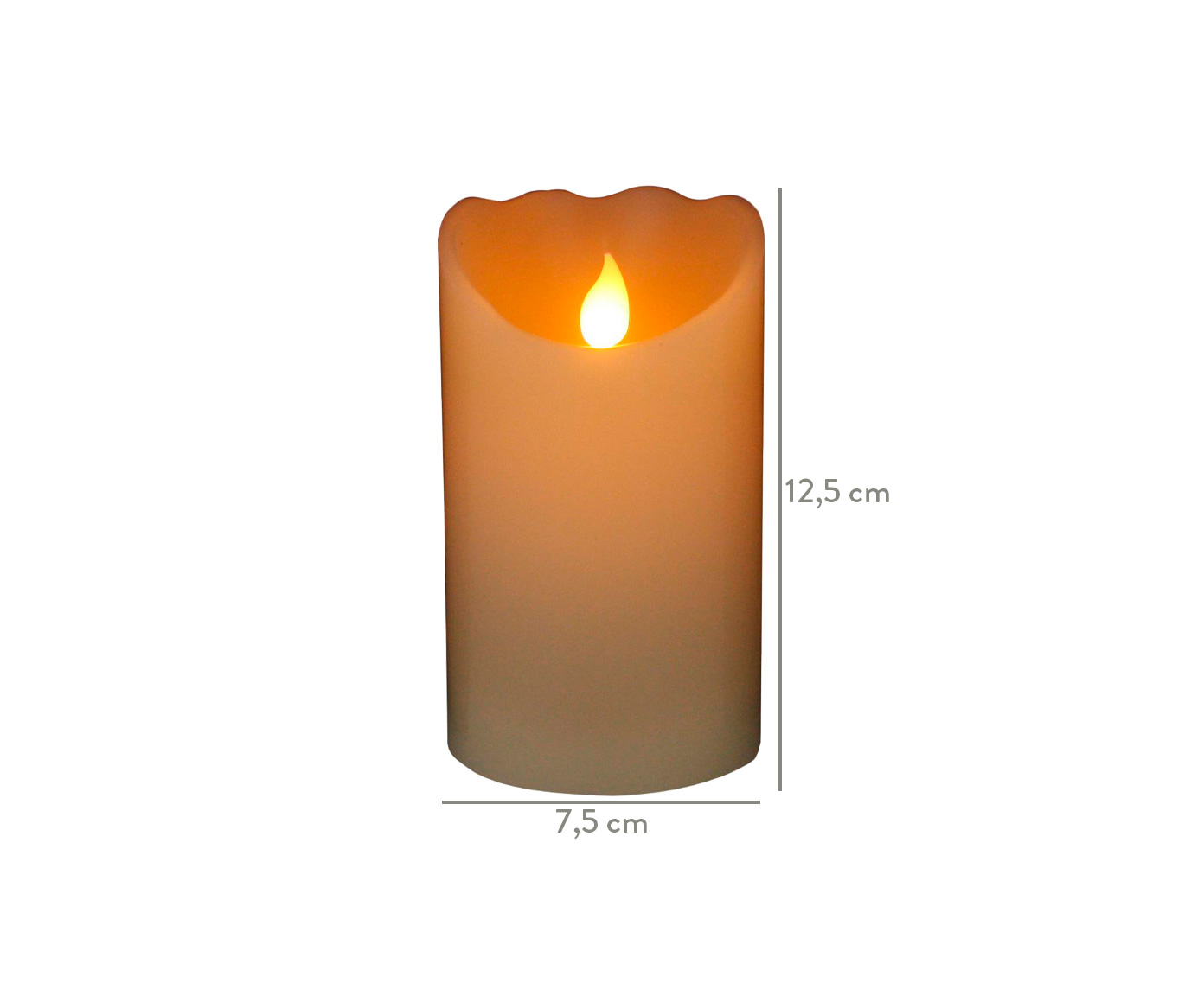 Vela de Led Debra image number 1