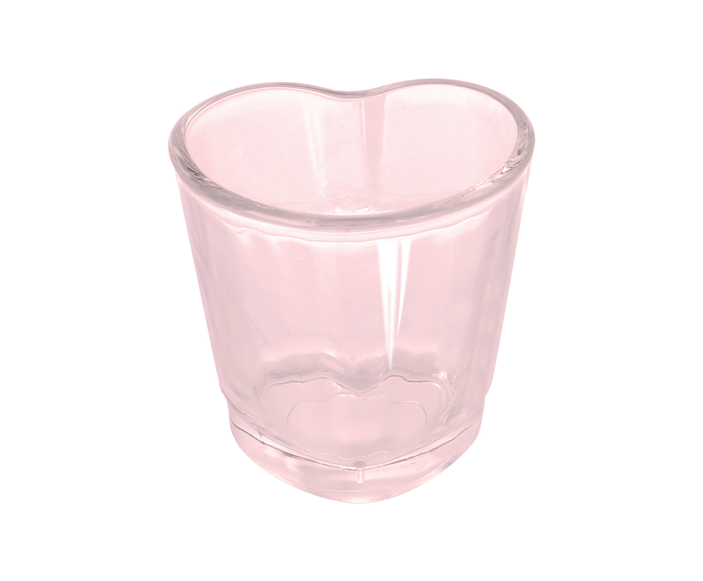 Jogo de Copos para Shot Cora&ccedil;&atilde;o Rosa - image 0