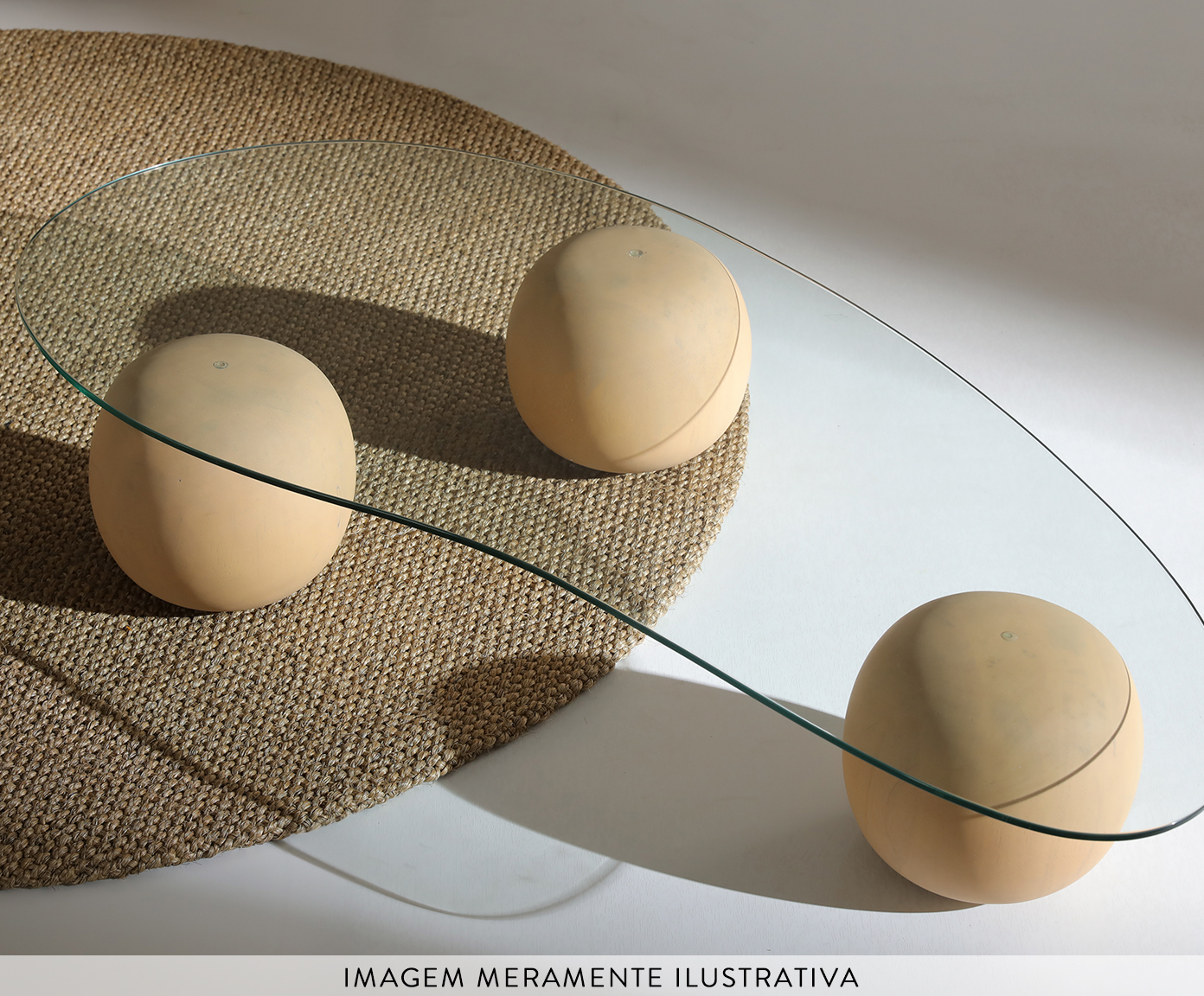 Mesa de Centro Org&acirc;nica Ball Feet - image 1