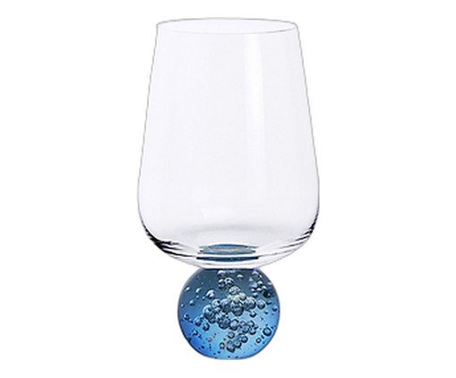 Ta&ccedil;a para Vinho Sphere Azul image number 0