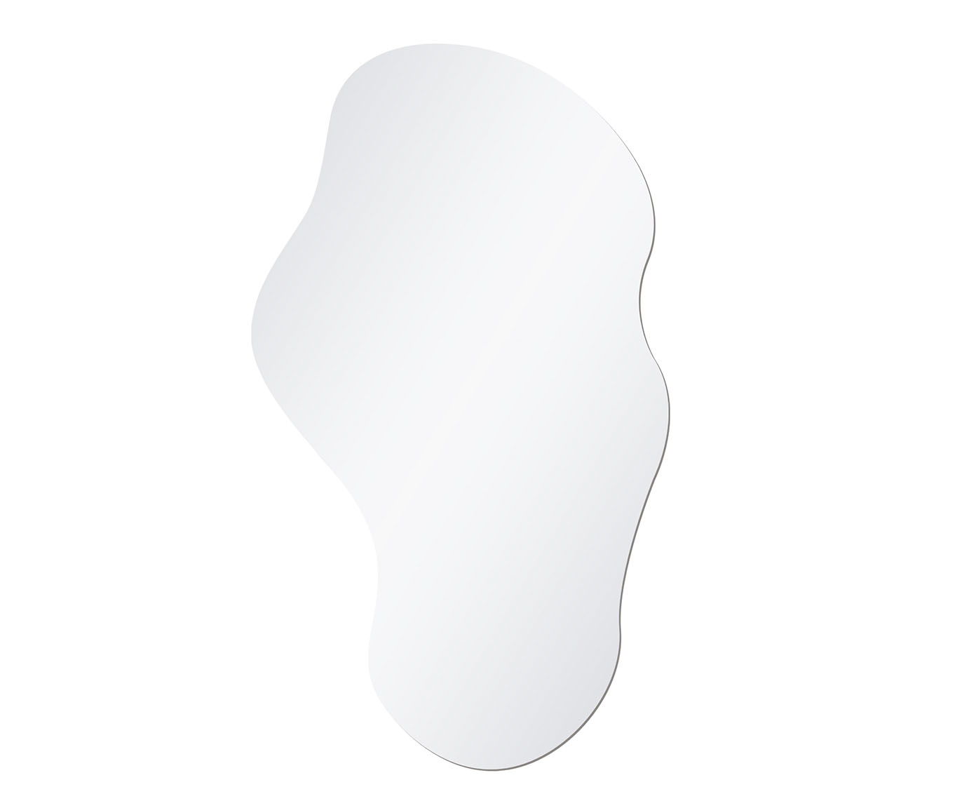 Espelho Org&acirc;nico Lapidado Led Branco com Bot&atilde;o I - image 0