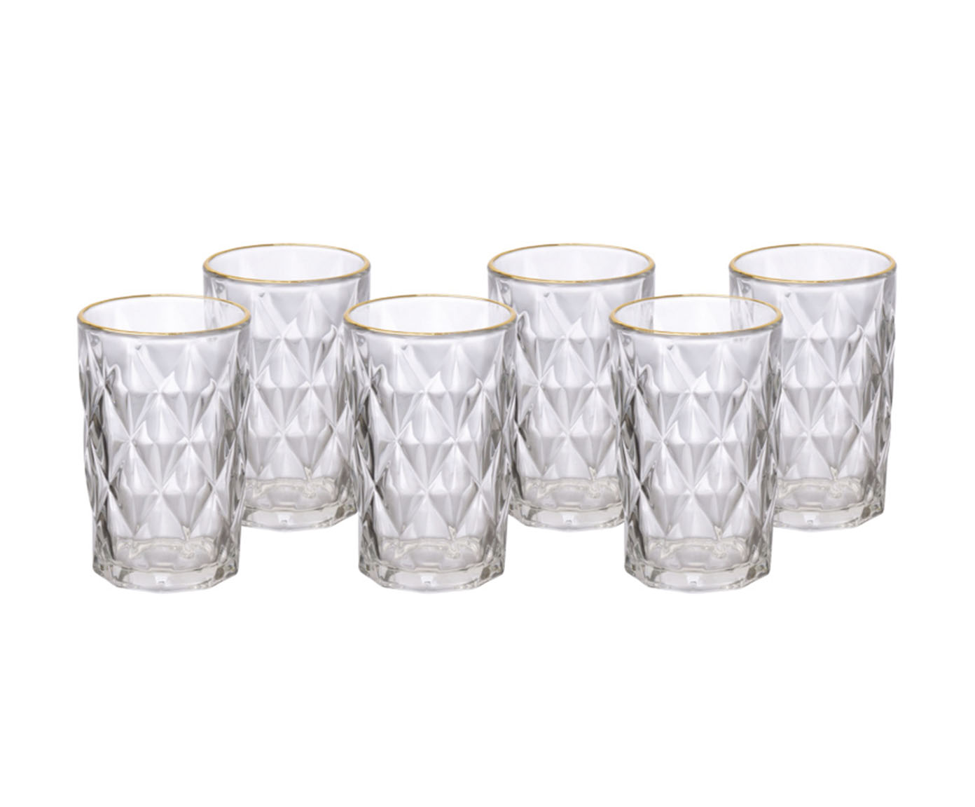 Jogo de Copos Long Drink Diamond image number 1