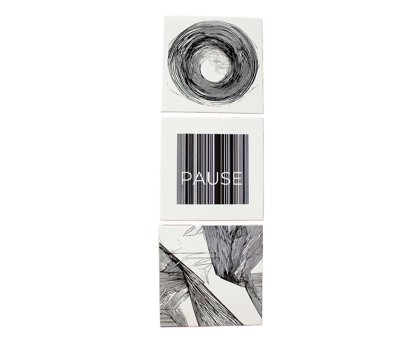 Conjunto de Azulejos Decorativo "Pause" - image 0