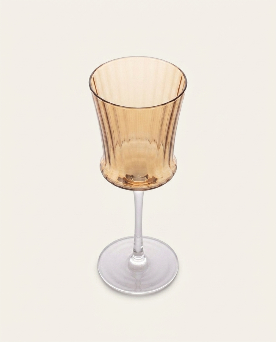 Ta&ccedil;a para Vinho Cristalina &Acirc;mbar image number 6