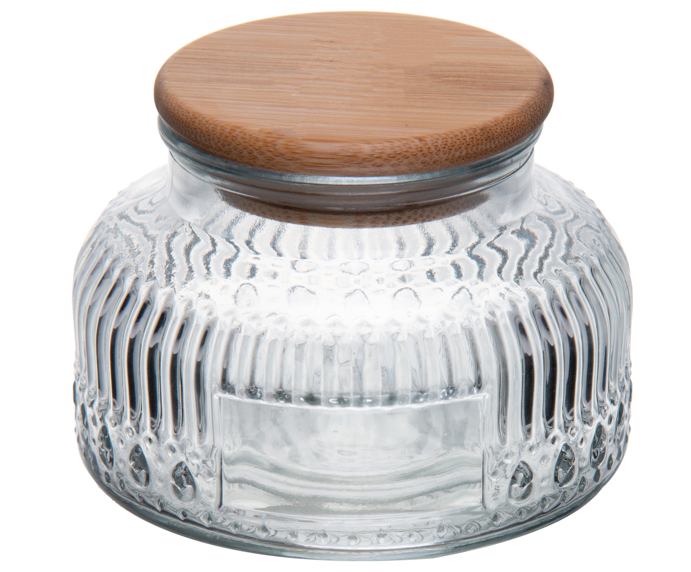 Pote com Tampa de Bambu Lumi - image 1