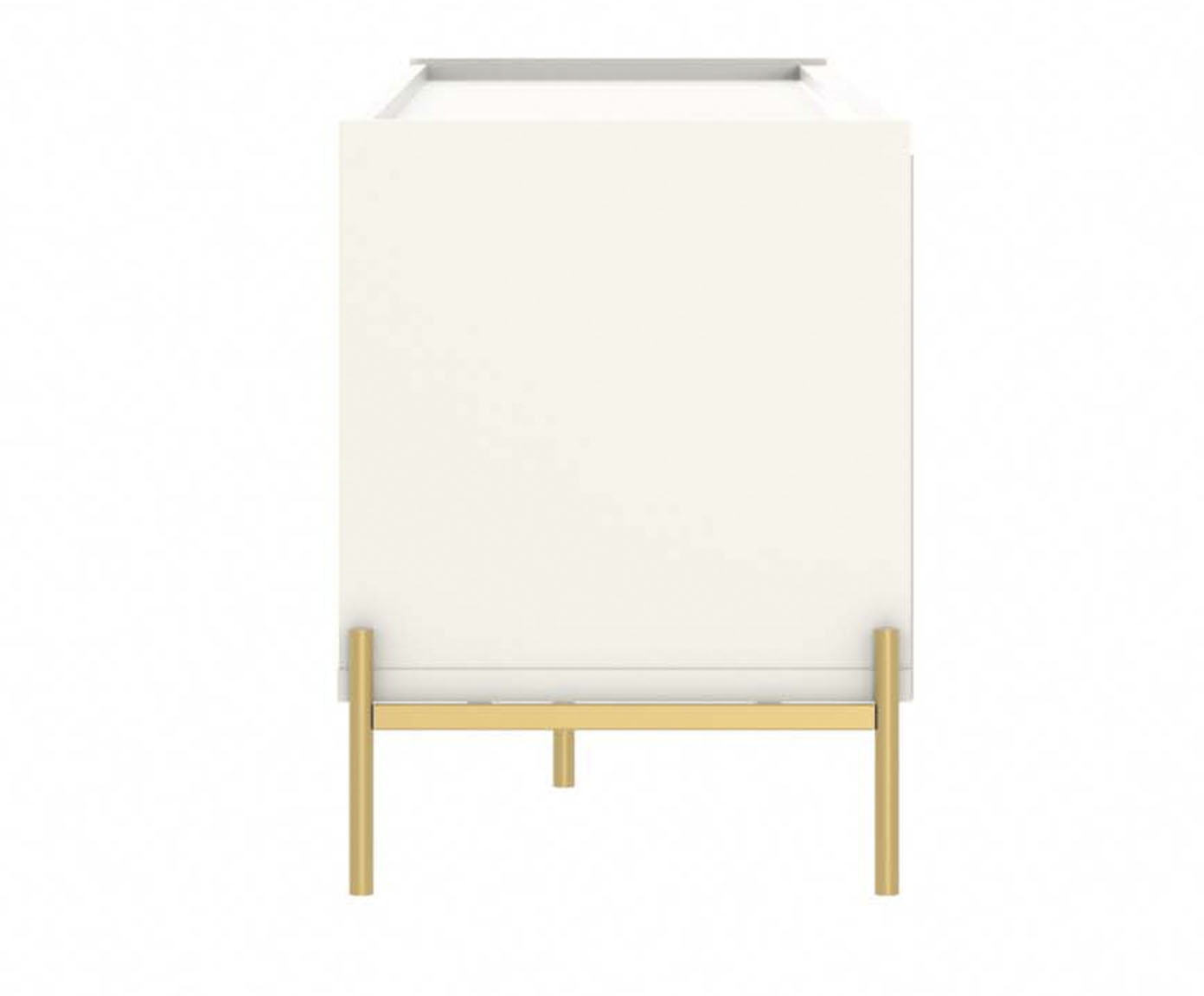 Rack Jasper - Off-White Fosco e Dourado image number 2