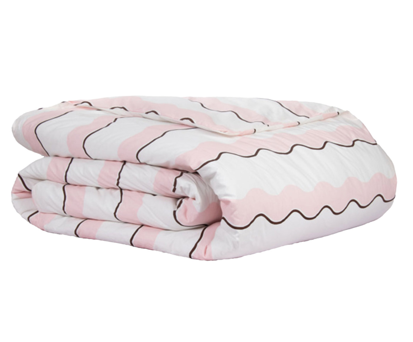 Duvet Percalle Estampado Wave Rose 200 Fios image number 0