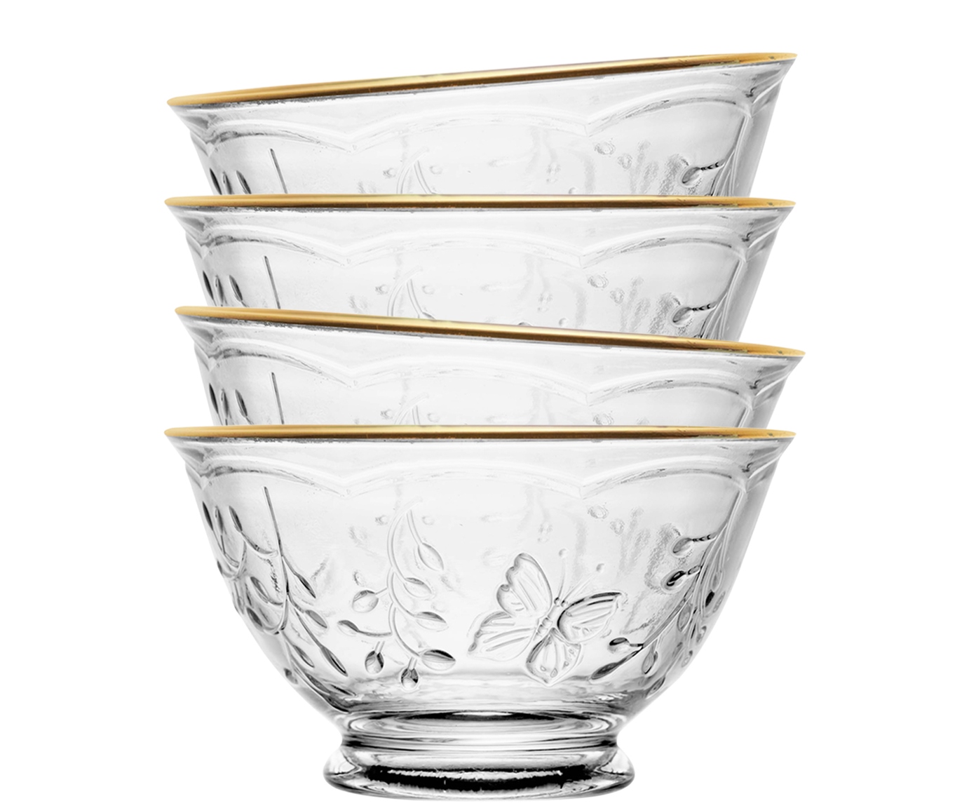 Jogo de jantar New Butterfly Fio Dourado image number 3