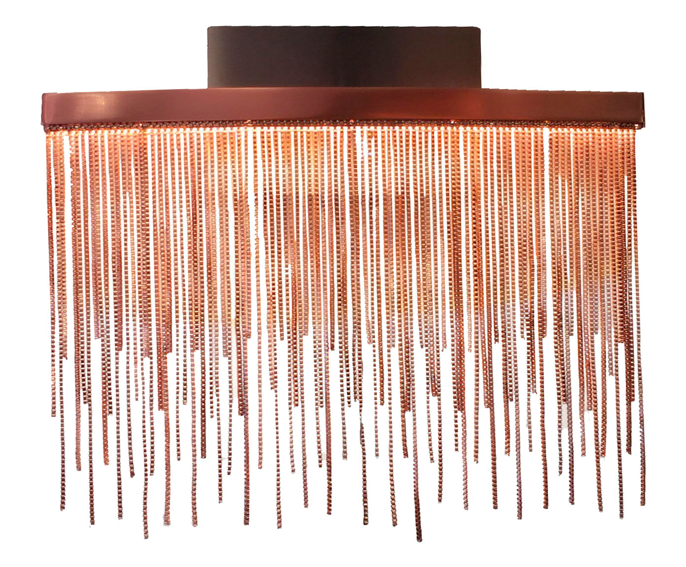 Arandela Voile Rose Bivolt - 32X8X20cm image number 0