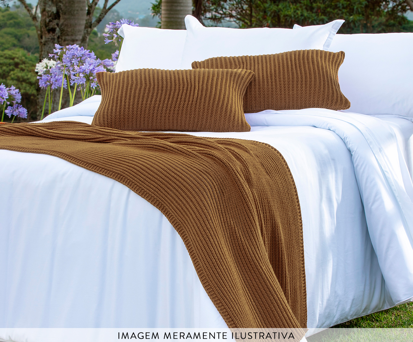 Peseira Texture Marrom Mocha image number 1